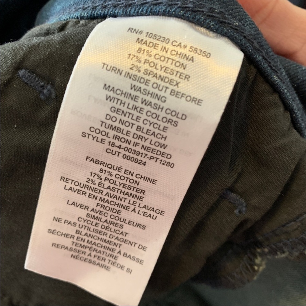 Current Elliot Stiletto Plaid Pocket jeans 28 - Picture 8 of 8